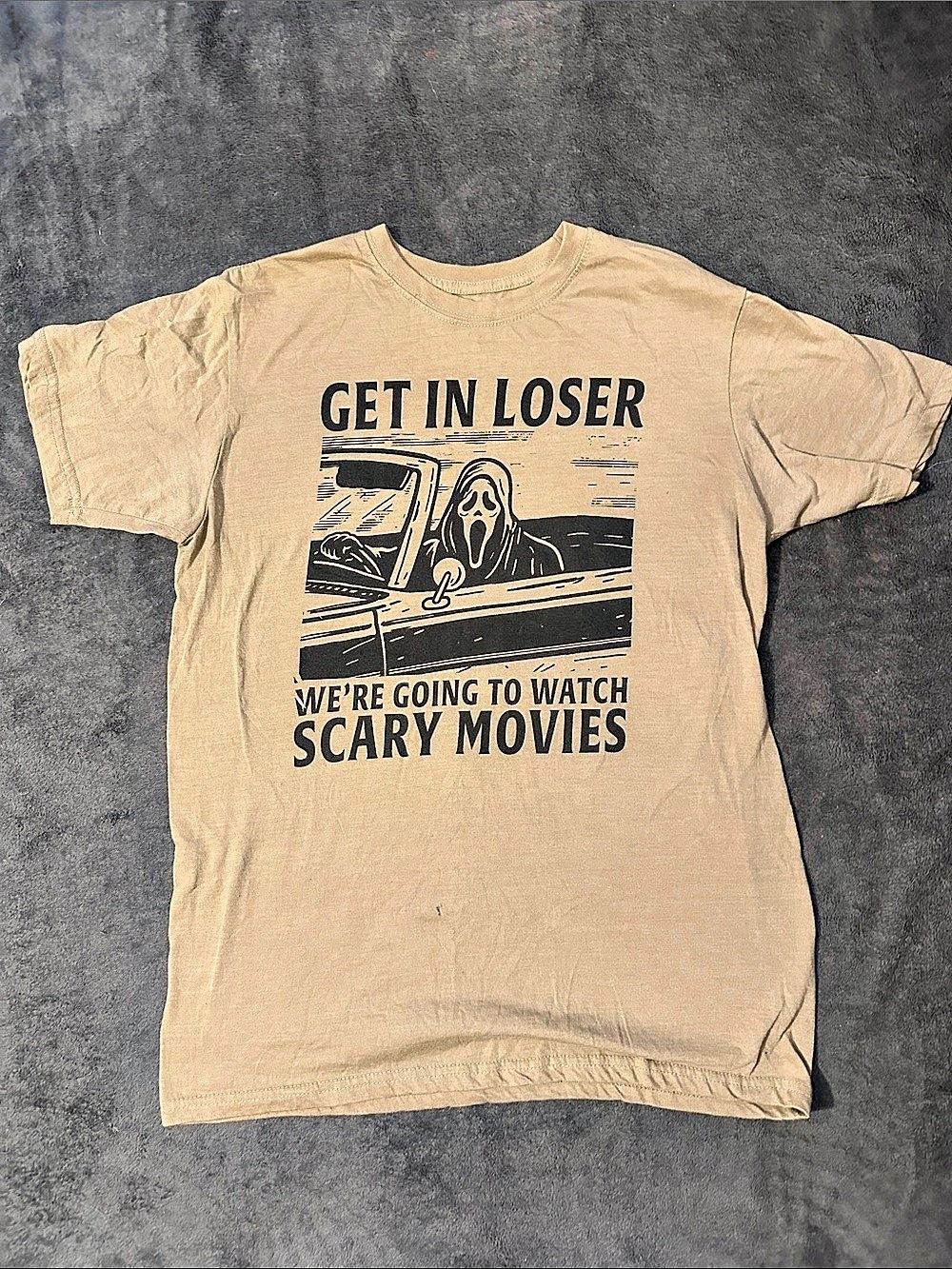 Halloween T-Shirt Ghost Face